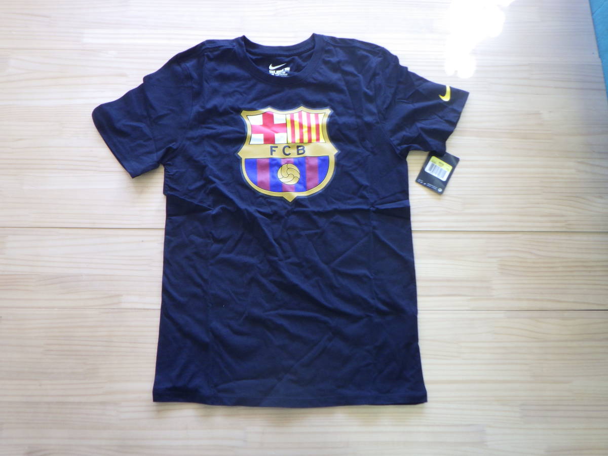 ナイキ FCバルセロナ Tシャツ Sサイズ ブラック拍卖