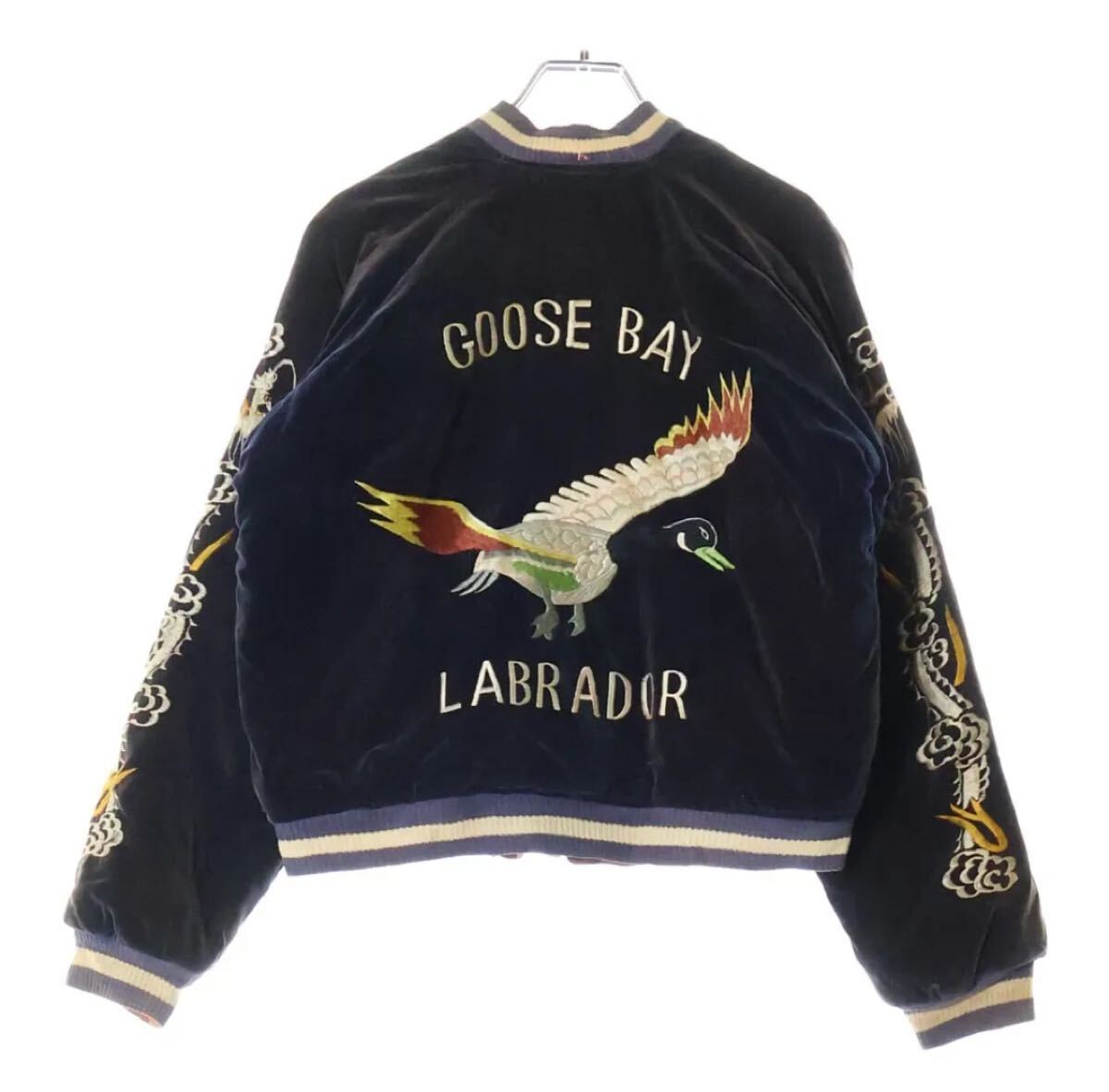ビンテージ スカジャン goose bay グースベイ 別珍 50s 60s拍卖