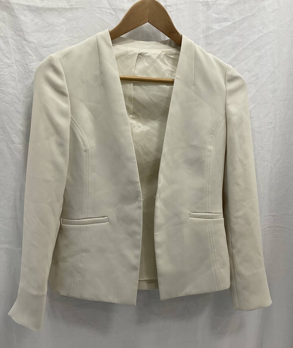 UNITED ARROWS GREEN LABEL RELAXING ジャケット サイズ 34 レディース ホワイトユナイテッドアローズ グリーンレーベル リラクシング G6拍卖