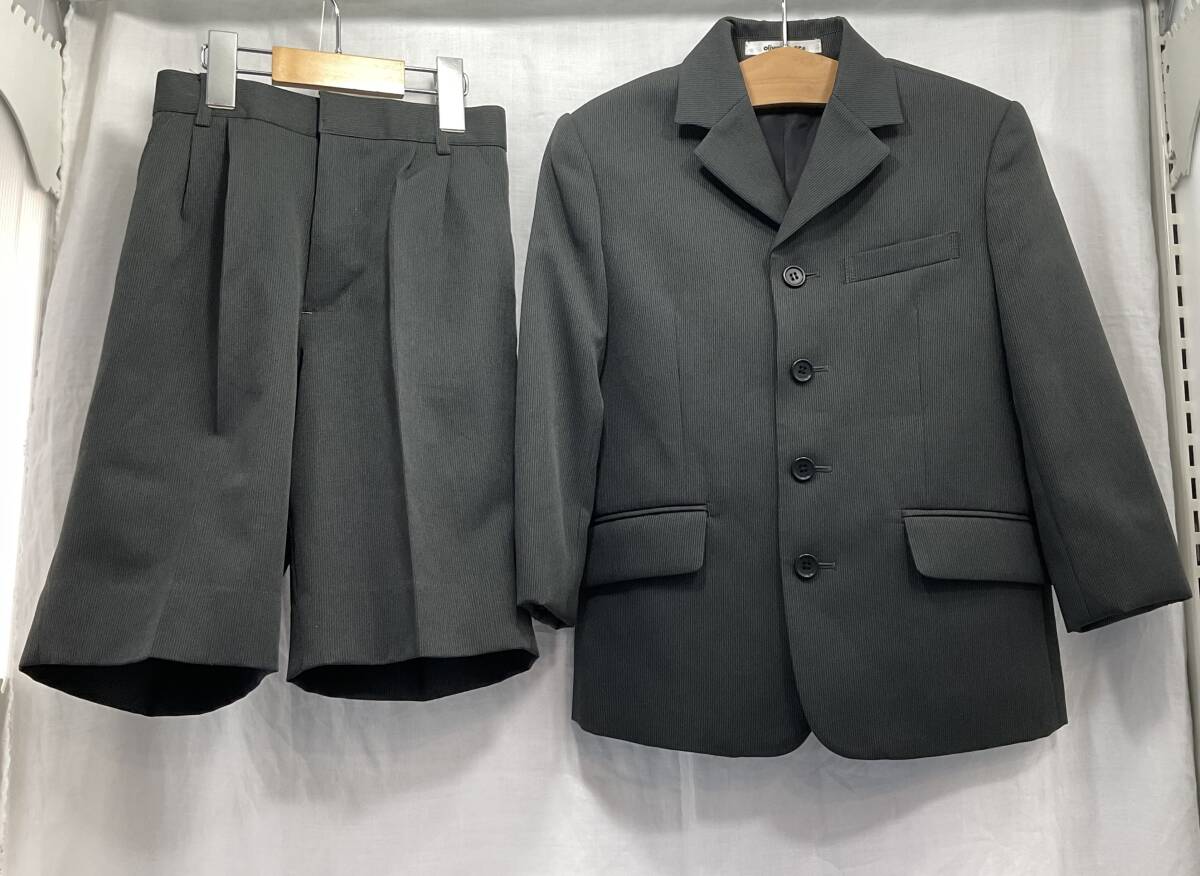 oliver house キッズ スーツ 入学式 卒園式 130cm 男の子 ブラック オリバーハウス A11拍卖