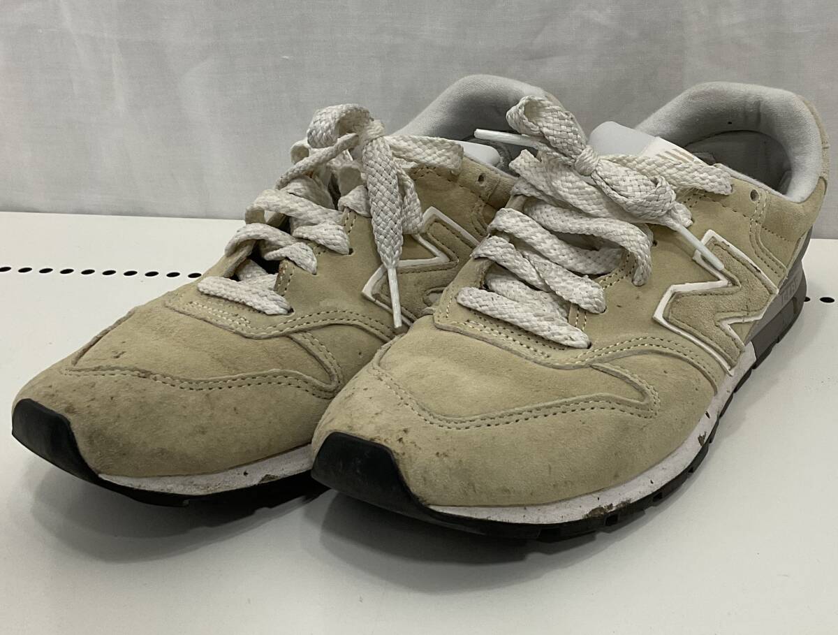 new balance スニーカー ベージュ 24cm レディース ニューバランス D7拍卖