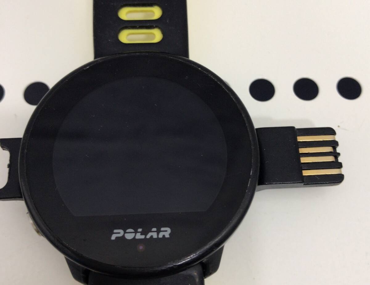 動作未確認 不動 POLAR UNITE PRECION PRIME スマートウォッチ 腕時計ブラック ポラール ユナイト C2拍卖