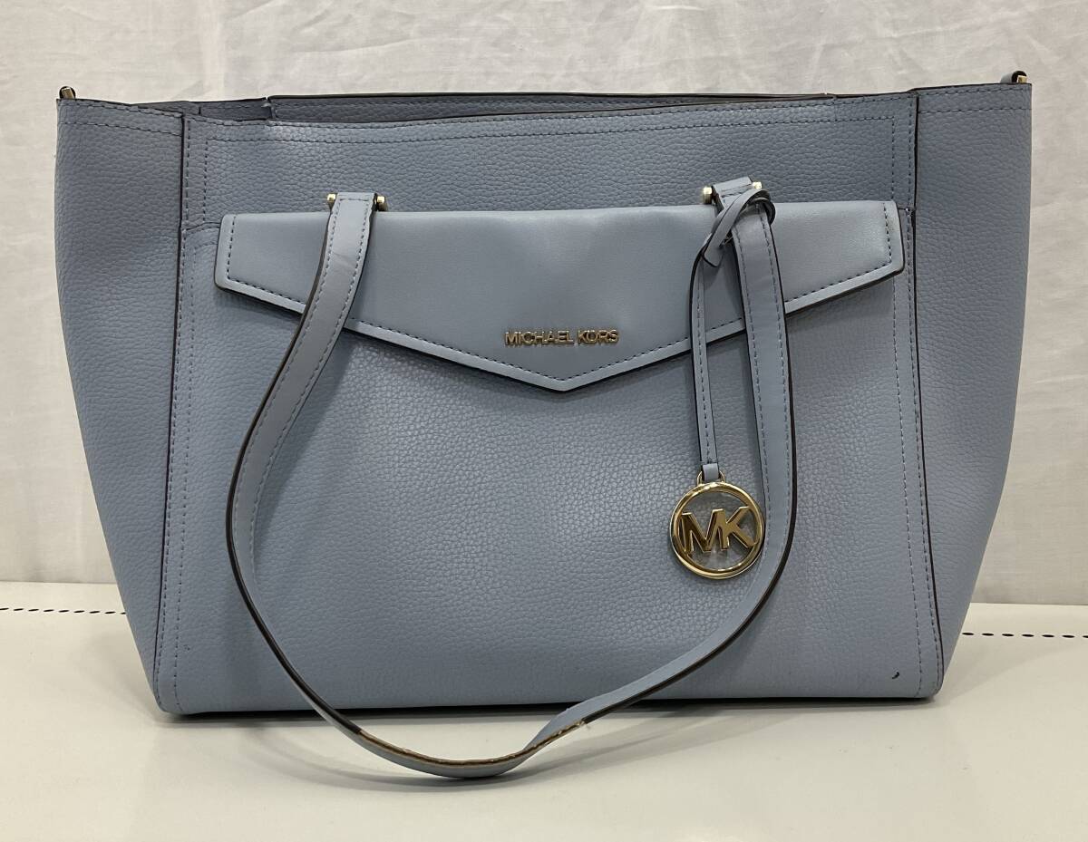 MICHAEL KORS バッグ ライトブルー レディース マイケルコース A26拍卖