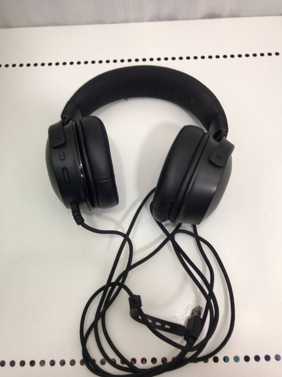動作未確認 Razer Kraken V3 ゲーミング ヘッドセット ブラック レイザー クラーケン E58拍卖