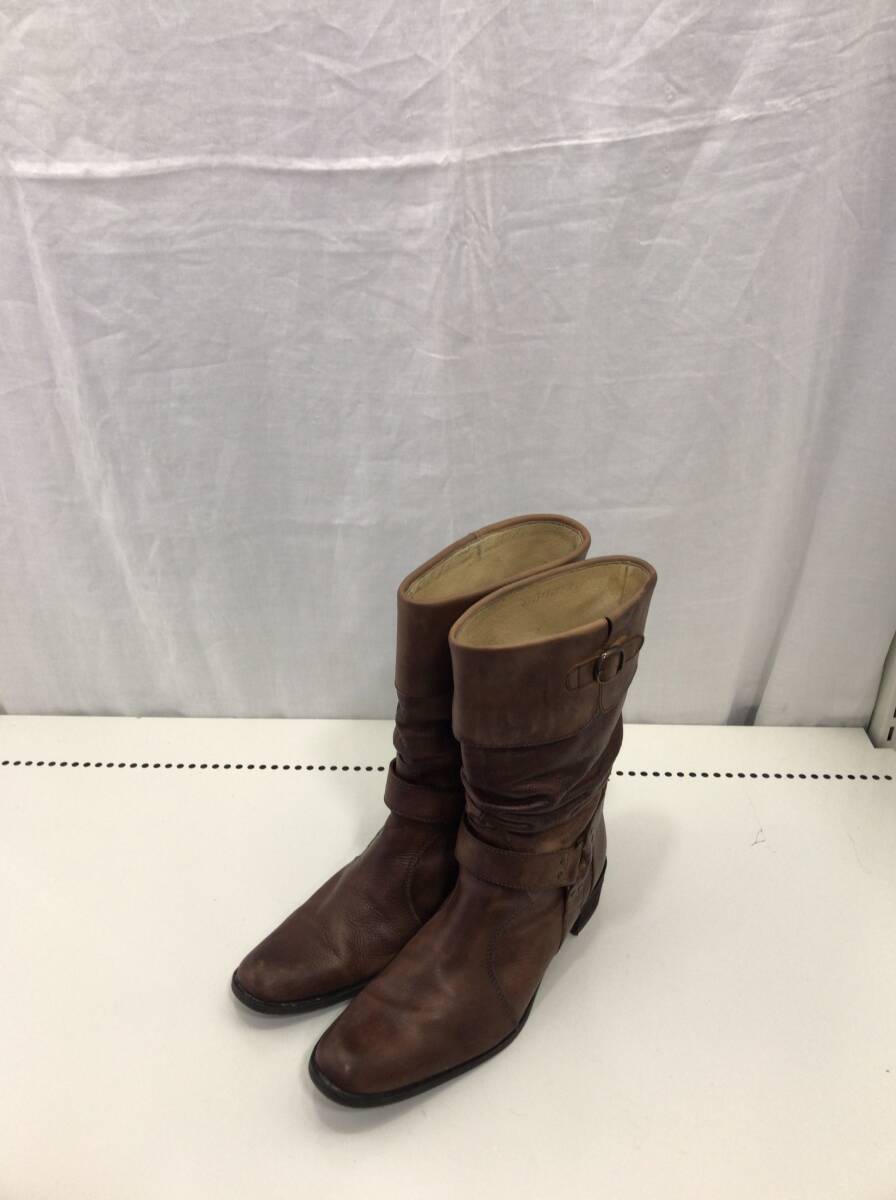 facil ブーツ ブラウン 22.5cm レディース ファシール E58拍卖