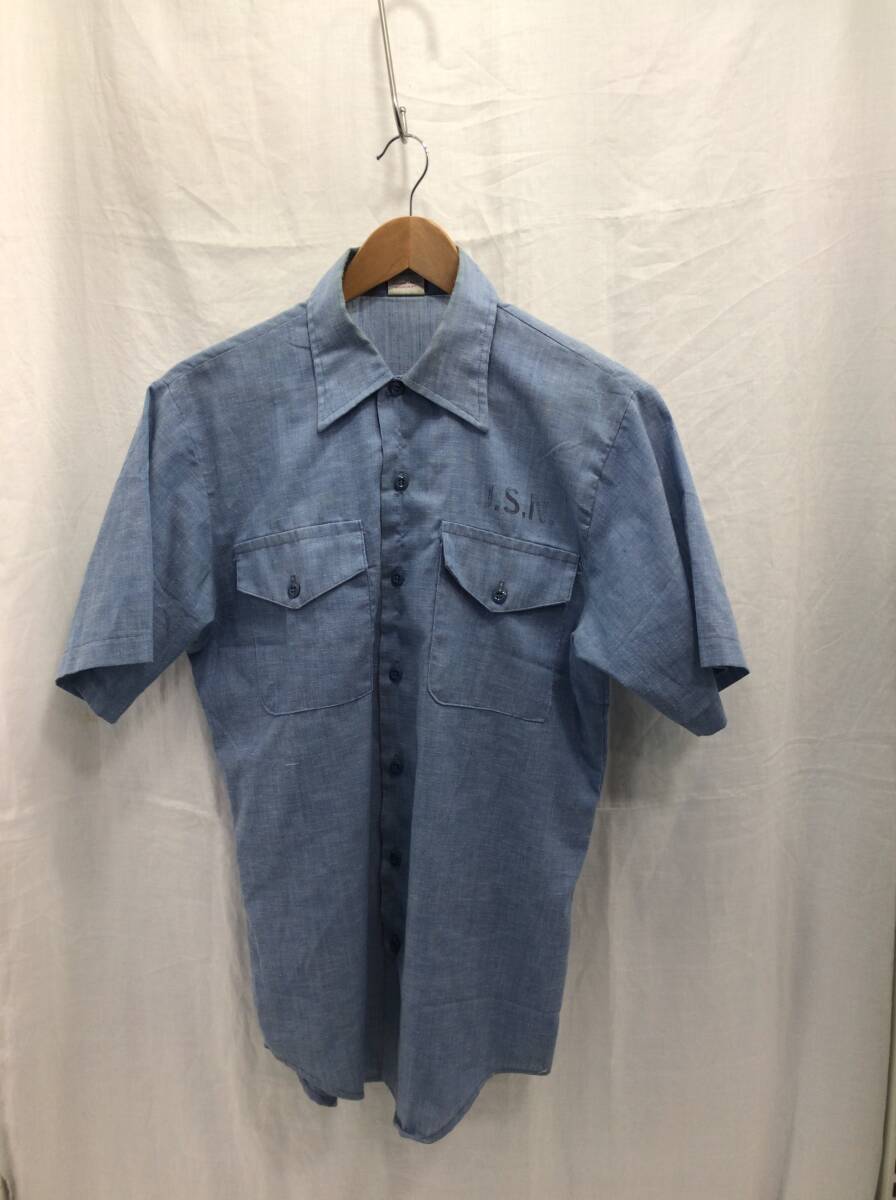 SEAFARER 半袖 シャツ ブルー Mサイズ メンズ シーファーラー E58拍卖