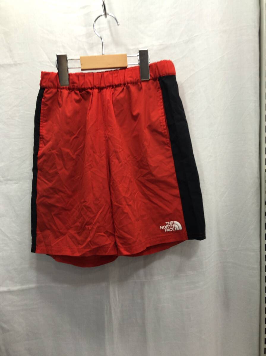 THE NORTH FACE 半ズボン ハーフパンツ レッド 150cm キッズ 子ども 男の子 ザ ノース フェイス E5拍卖