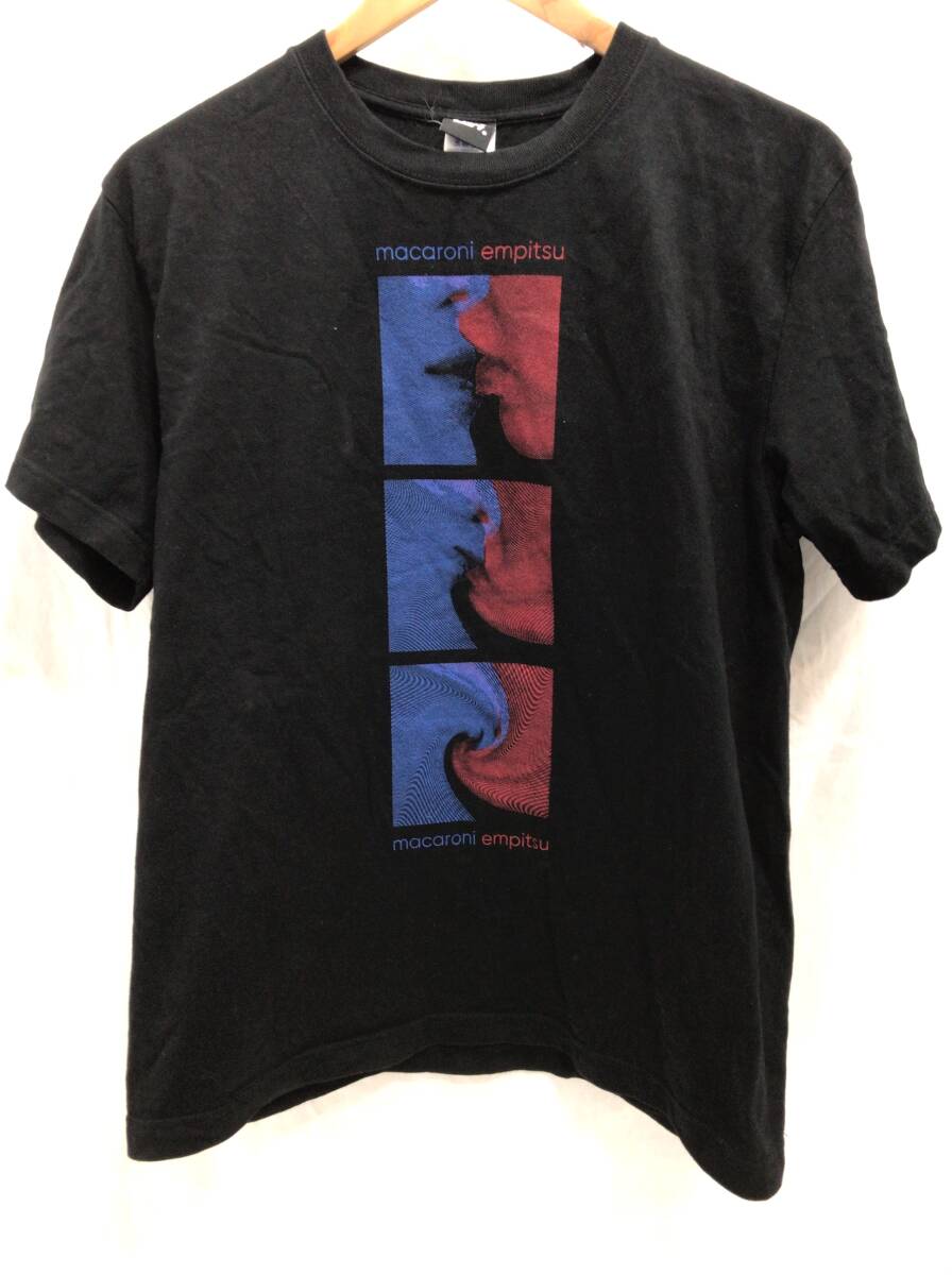 マカロニえんぴつ ライブ Tシャツ 半袖 ブラック A3拍卖