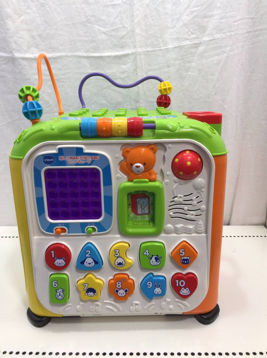 動作未確認 トイザらス限定 バイリンガル楽しさMAX 究極のABCビッグキューブ 知育玩具 英才教育 幼児玩具 おもちゃ 子供 R拍卖