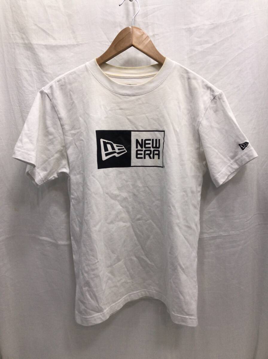 NEW ERA 半袖 Tシャツ ホワイト Sサイズ メンズ ニューエラ A5拍卖