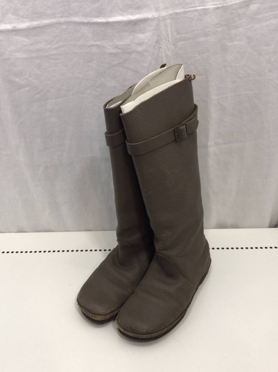 KOOS ブーツ グレー サイズ 37 レディース コース E28拍卖