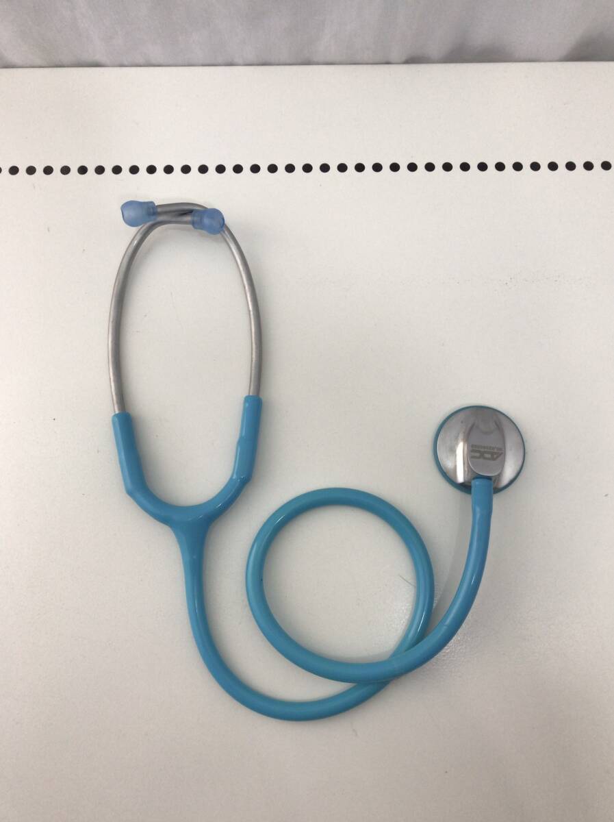 動作未確認 ADSCOPE 聴診器 ブルー エーディースコープ A40拍卖