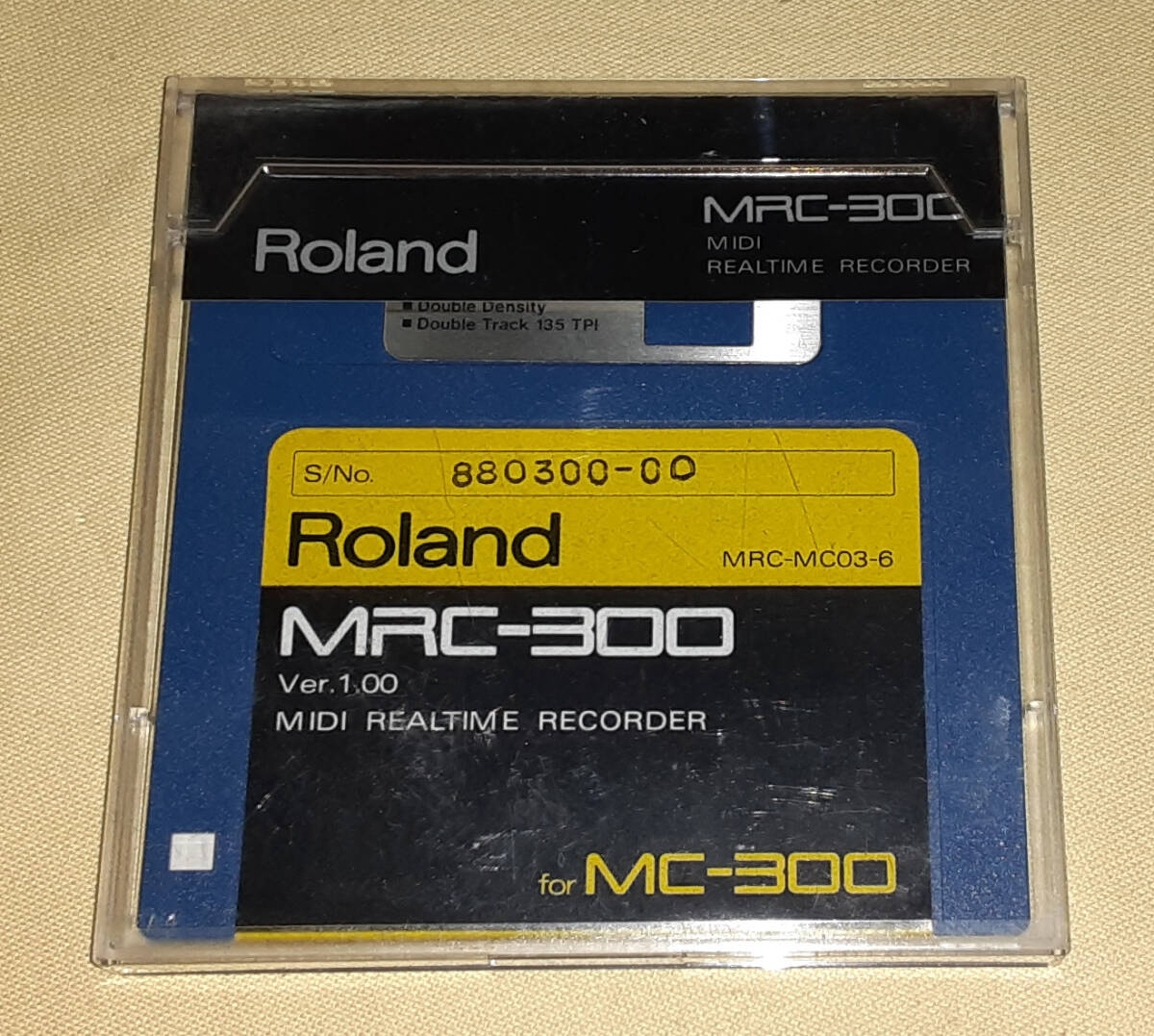 ★ROLAND MC-300/MC-500 OS MRC-300 ver.1.00 FLOPPY DISK★OK!!★MADE in JAPAN★拍卖