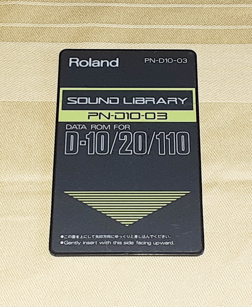 ★ROLAND PN-D10-03 NATURAL VARIATION SOUND LIBRARY★OK!!★MADE in JAPAN★拍卖