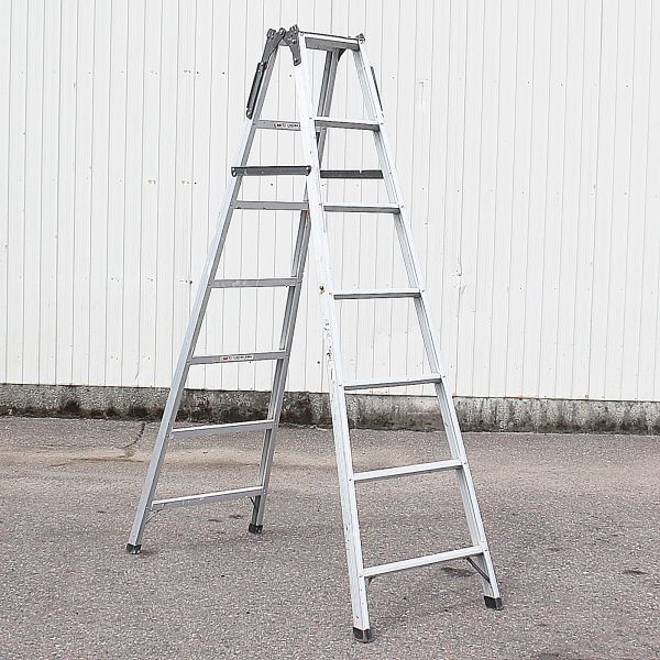 【新潟発】脚立 7段 高さ約2m 6尺20 高所作業 高所 DIY 掃除 建設現場 電気工事 倉庫 店舗 梯子 伐採 剪定 庭木 剪定作業 業者 中古 北陸拍卖