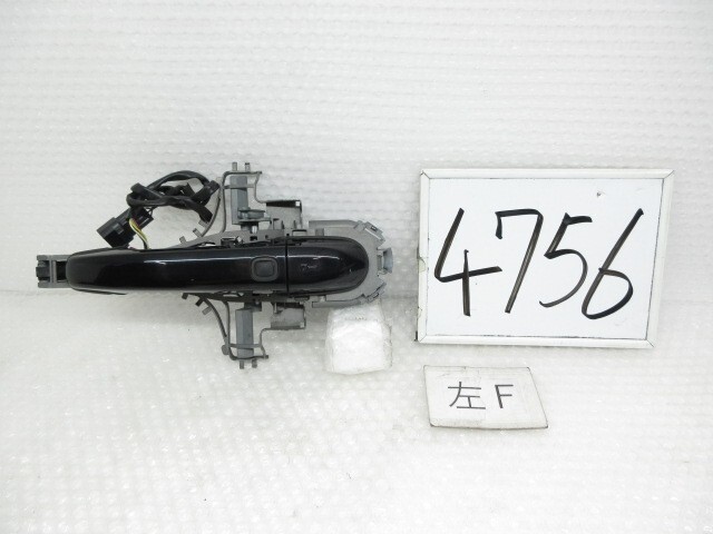 2013年 ジャガー XF CBA-J05PC 左前 アウターハンドル PEL ブラック系 203481 4756拍卖