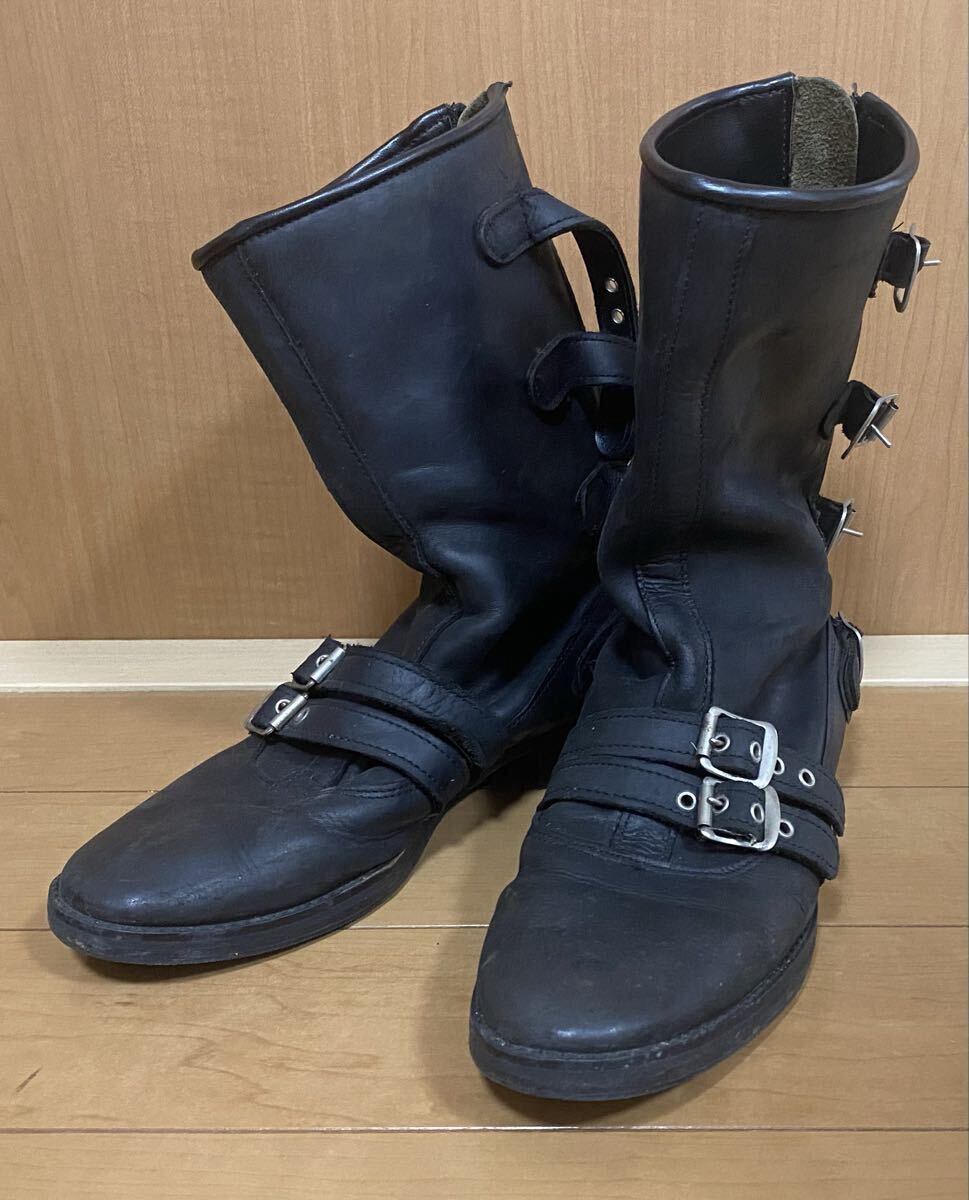 ジョンソンズ ラロッカ ロウ ヴィンセントブーツ 80s オリジナル サイズUK8 JP26.5拍卖