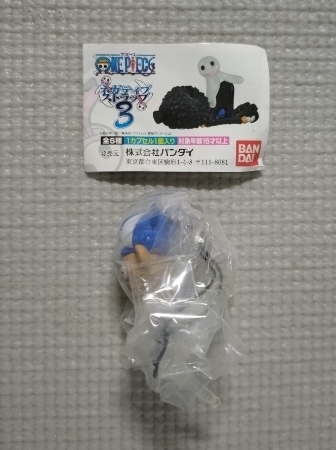 追跡付送料180円 未使用品 ワンピース ネガティブストラップ3 クマシー拍卖