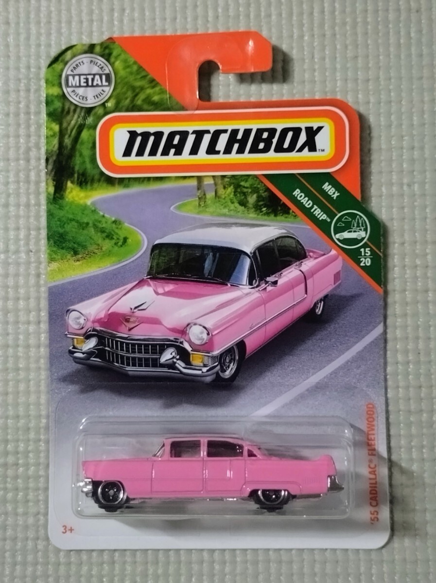 追跡付送料180円~ トミカサイズ マッチボックス 1955 キャデラック フリートウッド拍卖