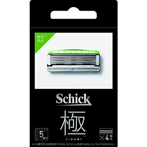 Schick シック 極【敏感肌用】5枚刃替刃 4個入り拍卖