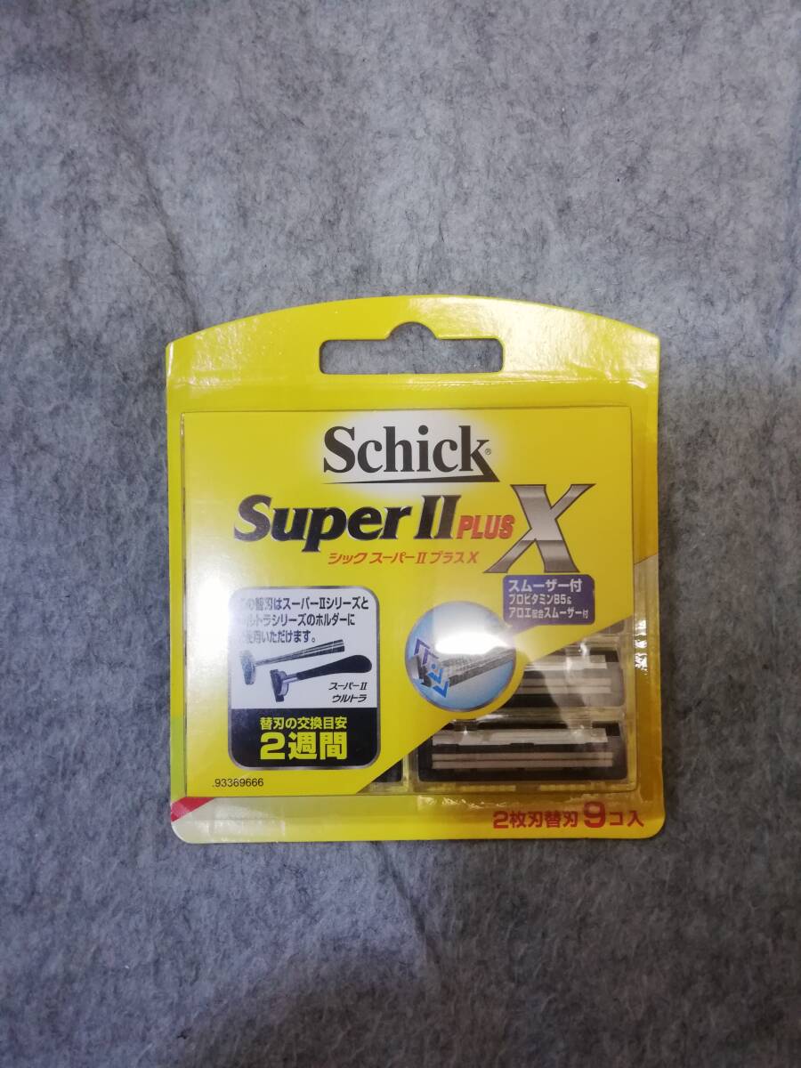 Schick シック スーパーⅡプラスX 2枚刃替刃 9コ入り拍卖
