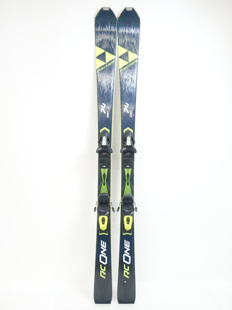 中古 2019-2020年 FISCHER フィッシャー RC ONE 74 160cm スキービンディング付き 39726-1拍卖