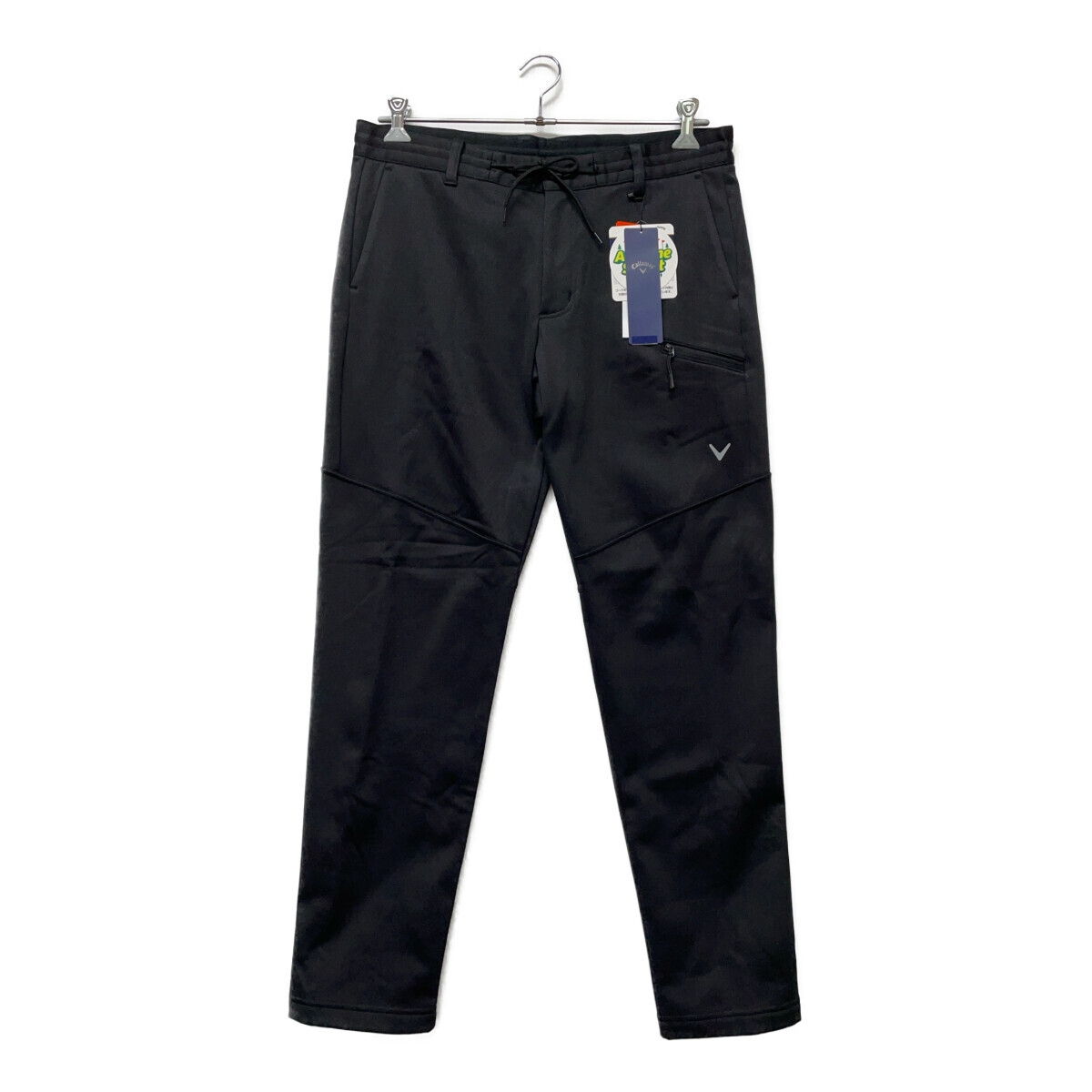 coco 未使用品 【値下げ】キャロウェイ メンズ パンツ LL 黒 裏起毛 スムースジョガー 2024秋冬モデル レターパックプラス発送可 104345拍卖