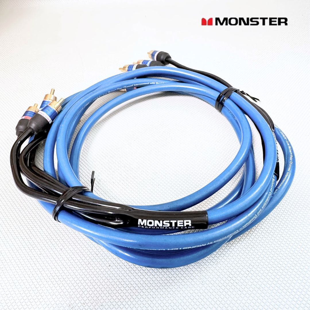 MONSTER モンスターケーブル 3m ブルー 送料無料/即決【50916-2】拍卖