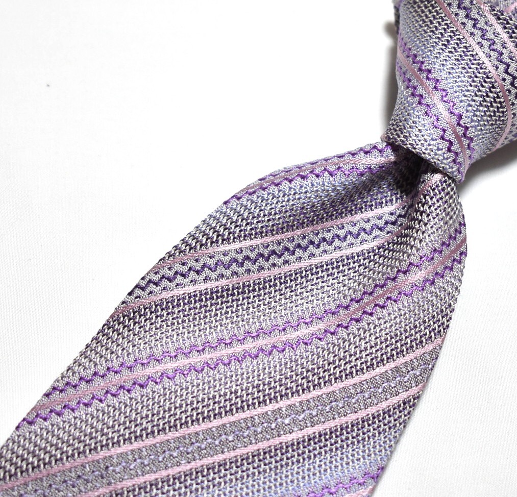 C108☆MISSONI ネクタイ パターン柄☆3本以上送料無料拍卖