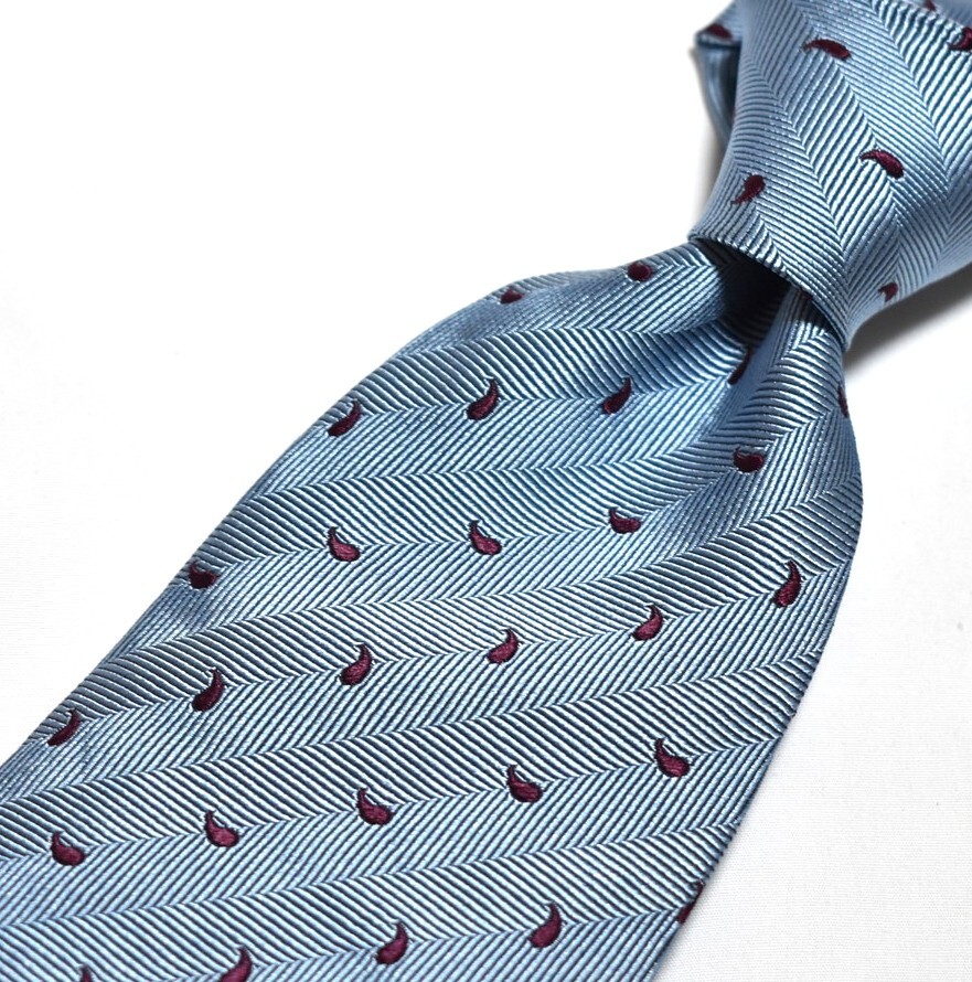 C792☆エルメルジルドゼニア ネクタイ パターン柄☆3本以上送料無料拍卖