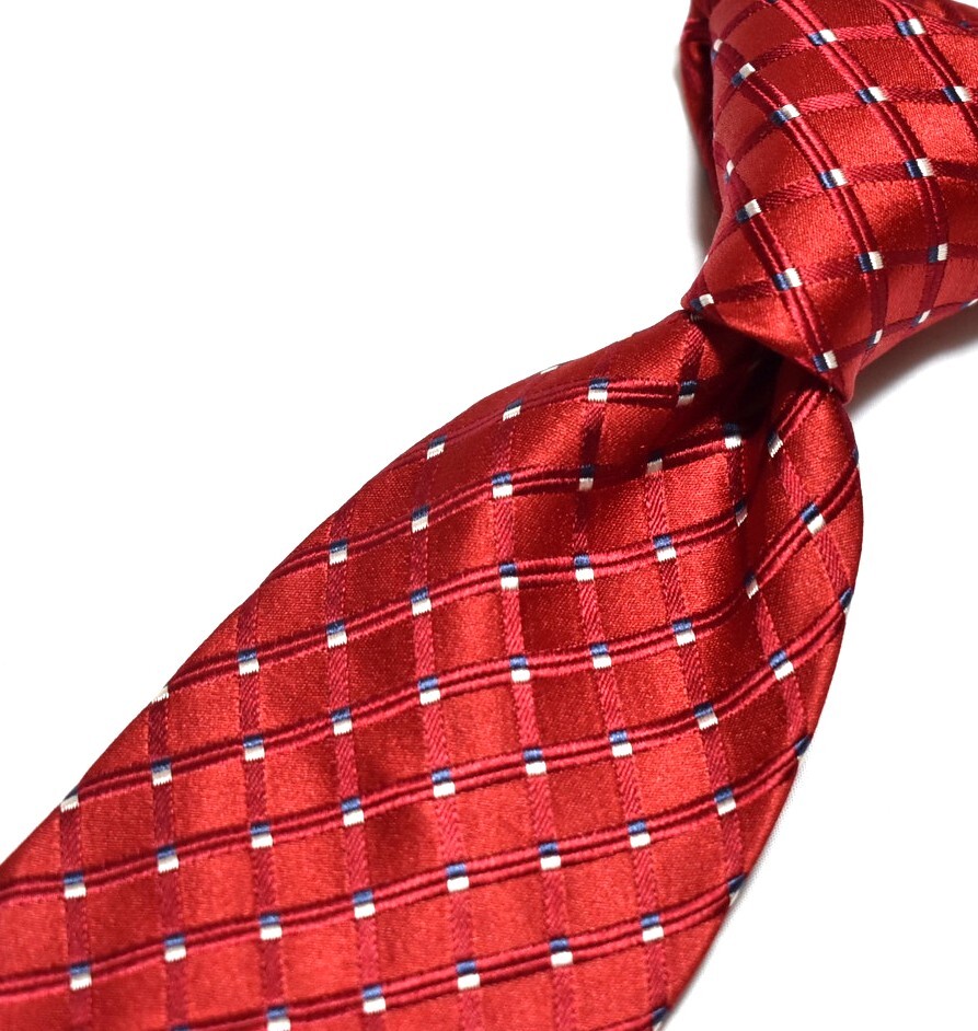 C113☆カルバンクライン ネクタイ パターン柄☆3本以上送料無料拍卖