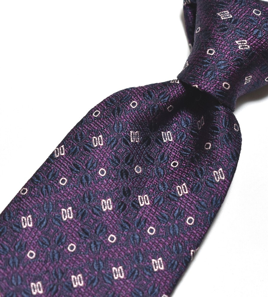 C189☆DAKS ネクタイ パターン柄☆3本以上送料無料拍卖