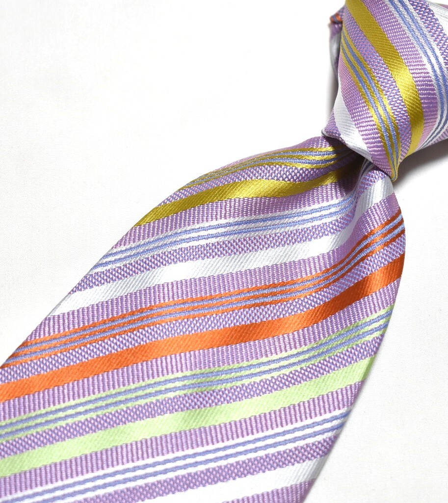 C906☆アルマーニ ネクタイ ストライプ柄☆3本以上送料無料拍卖