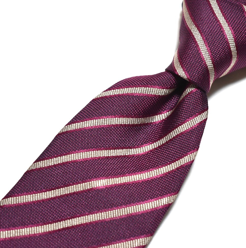 C721☆DAKS ネクタイ ストライプ柄☆3本以上送料無料拍卖