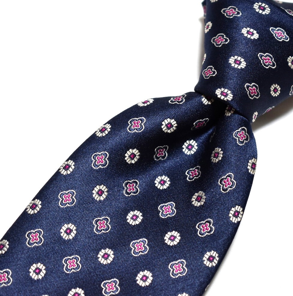 C553☆デュポン ネクタイ パターン柄☆3本以上送料無料拍卖