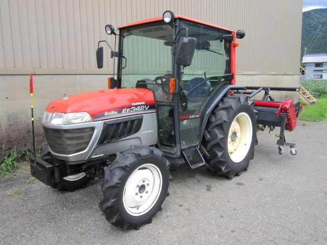 【キャビン★エアコン★程度良好】ヤンマー42馬力トラクター EF342V ハイスピード 水平 逆転 バックアップ拍卖