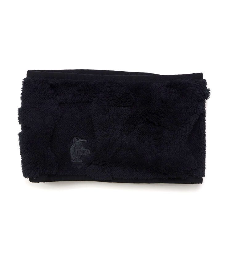 <ブラック/ブラック>CHUMS チャムス Elmo Fleece Neck Warmer チャムス ブービー エルモフリースネックウォーマー CH09-1360拍卖