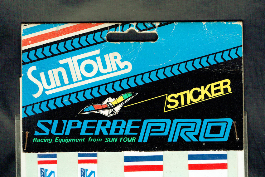 サンツアー シュパーブプロ ステッカーセット NOS SunTour前田SUPERBE三信吉貝杉野NJSデュラエースカンパニョーロ拍卖