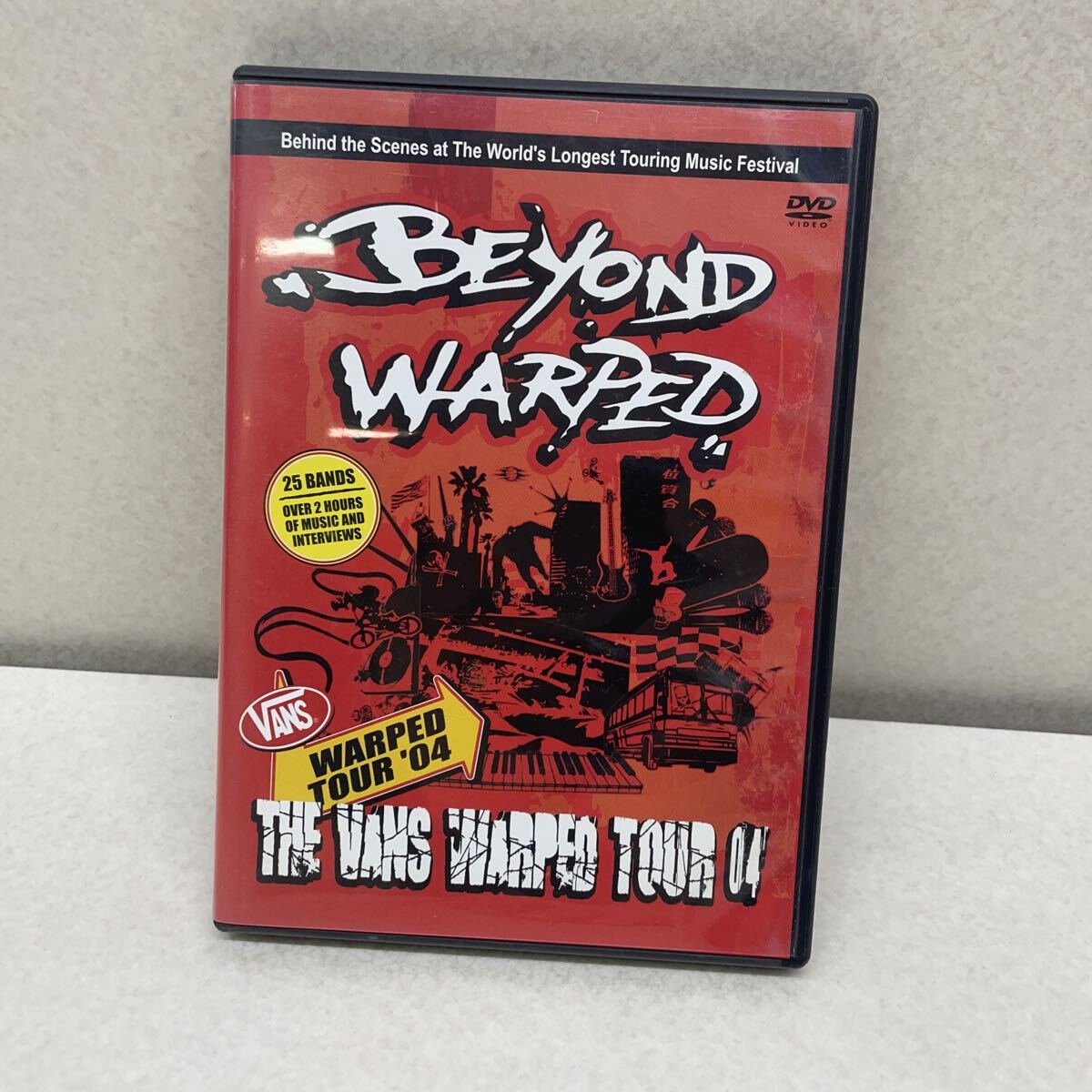 H260 ★DVD THE VANS WARPED TOUR '04 BEYOND WARPED 音楽フェスティバル 拍卖