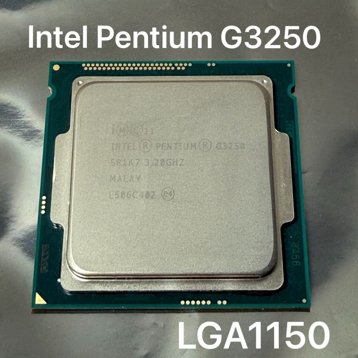 Intel Pentium プロセッサー G3250 3.2GHz Haswell LGA1150 SR1K7拍卖