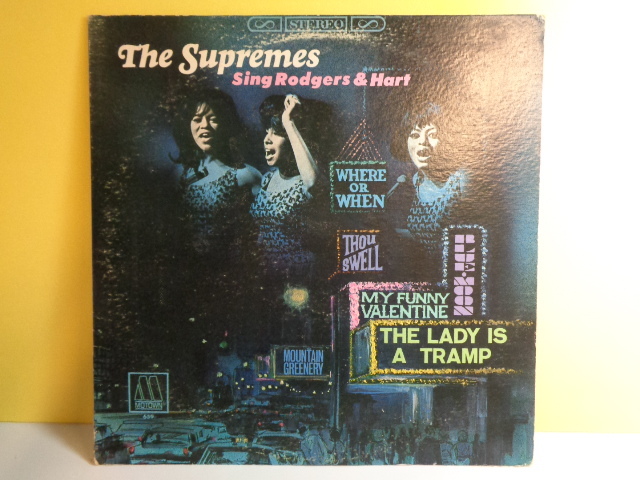 即決LP The Supremes Sing Rodgers & Hart 米国盤 M5639 HS-1454-2 U4RS-5742-1-D 拍卖