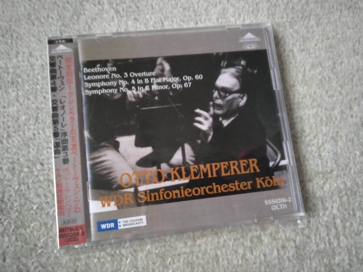 即♪東武:ケルンのクレンペラー(1966)ベートーヴェン(^^♪2CD拍卖