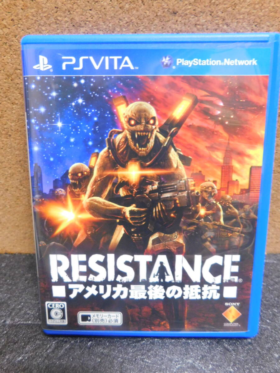 Rか352 PS VITAソフト レジスタンス アメリカ最後の抵抗 12本まで同梱可拍卖
