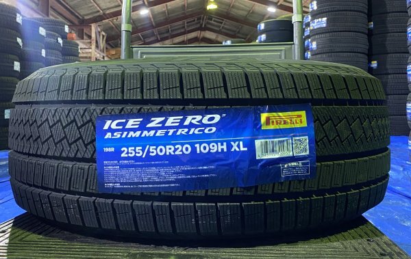 【法人宛限定送料無料】109HM-174 PIRELLI 255/50R20 109H XL ICE ZERO ASIMMETRICO 1本のみ 2023年製拍卖