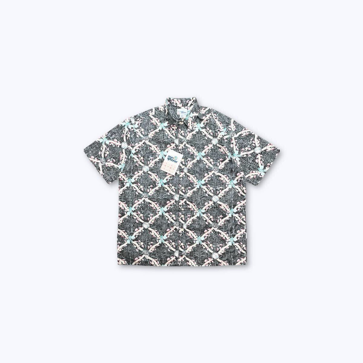 【新品未使用】 Reyn Spooner レインスプーナー アロハシャツ ハワイ医師会 タグ付き 特注 別注 ハワイアンシャツ プルオーバー RN34945拍卖