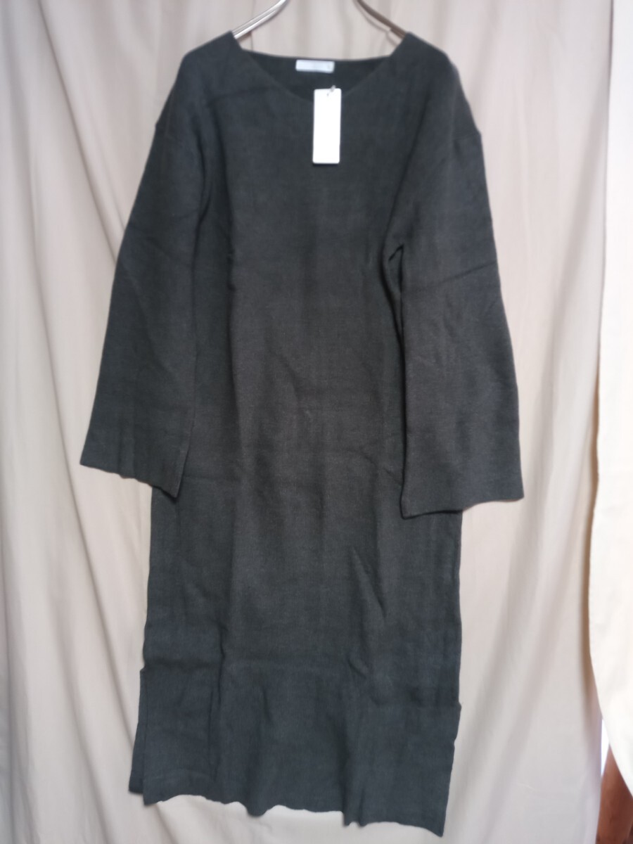 13275 ★★ DRESKIP Vネックニットワンピース サイズM 定価3998円 新品拍卖