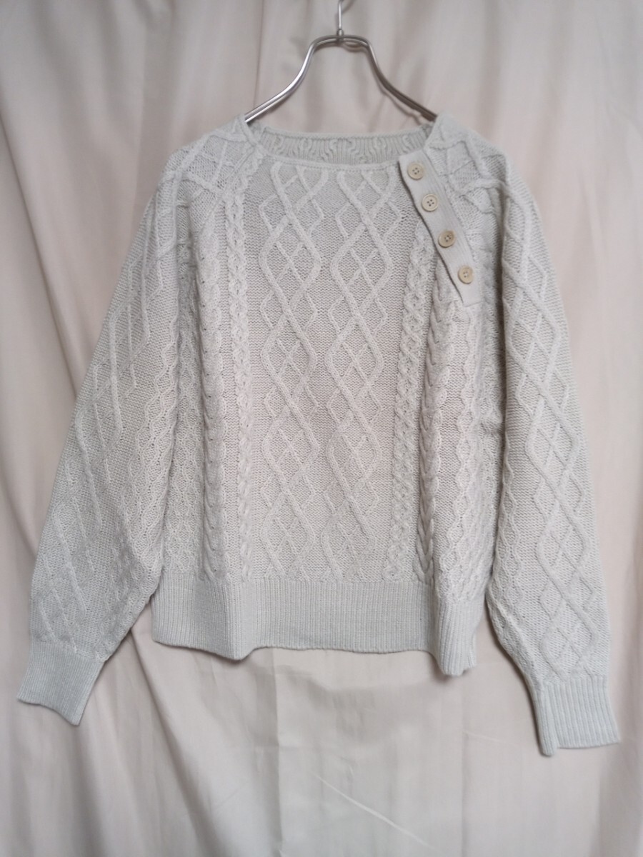 13286 ★★ ナチュラルデザインセーター ニット 長袖 拍卖