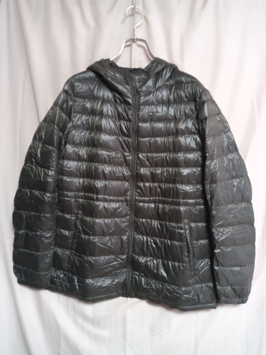 12907 ★★ ユニクロ ダウンパーカージャケット サイズL 防寒拍卖
