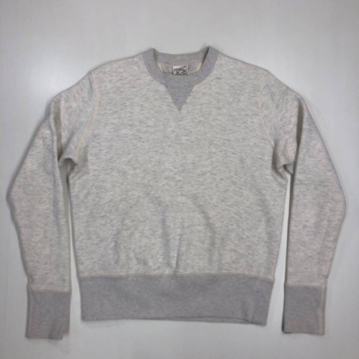 LOOPWHEELER ループウィラー スウェットトレーナー グレー 両V XS 日本製 59-54拍卖