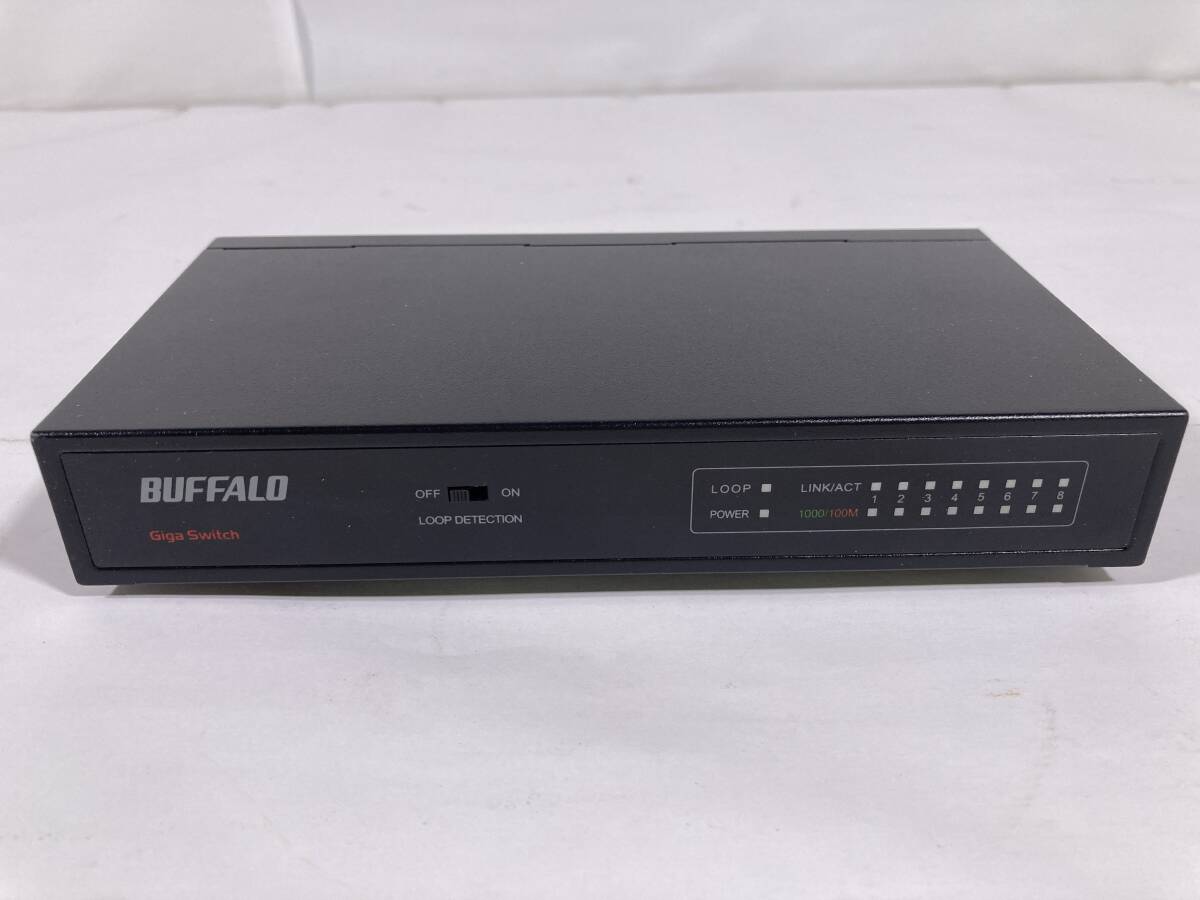【A130】BAFFALO スイッチングハブ (LSW5-GT-8NS/BK)拍卖